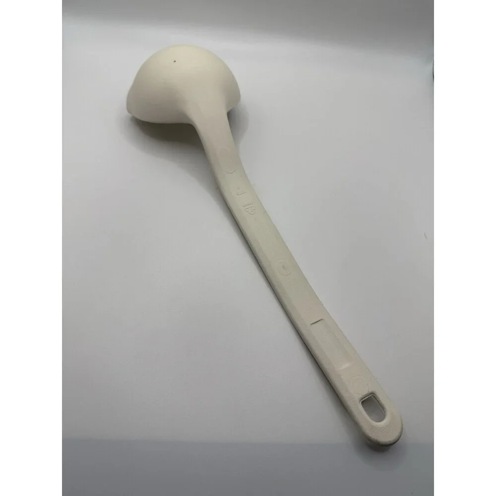 Rubbermaid White Ladle Server Spoon #1975 #1 (12-1/4